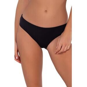 Sunsets Women's Black Seagrass Texture Collins Hipster Bottom Size S